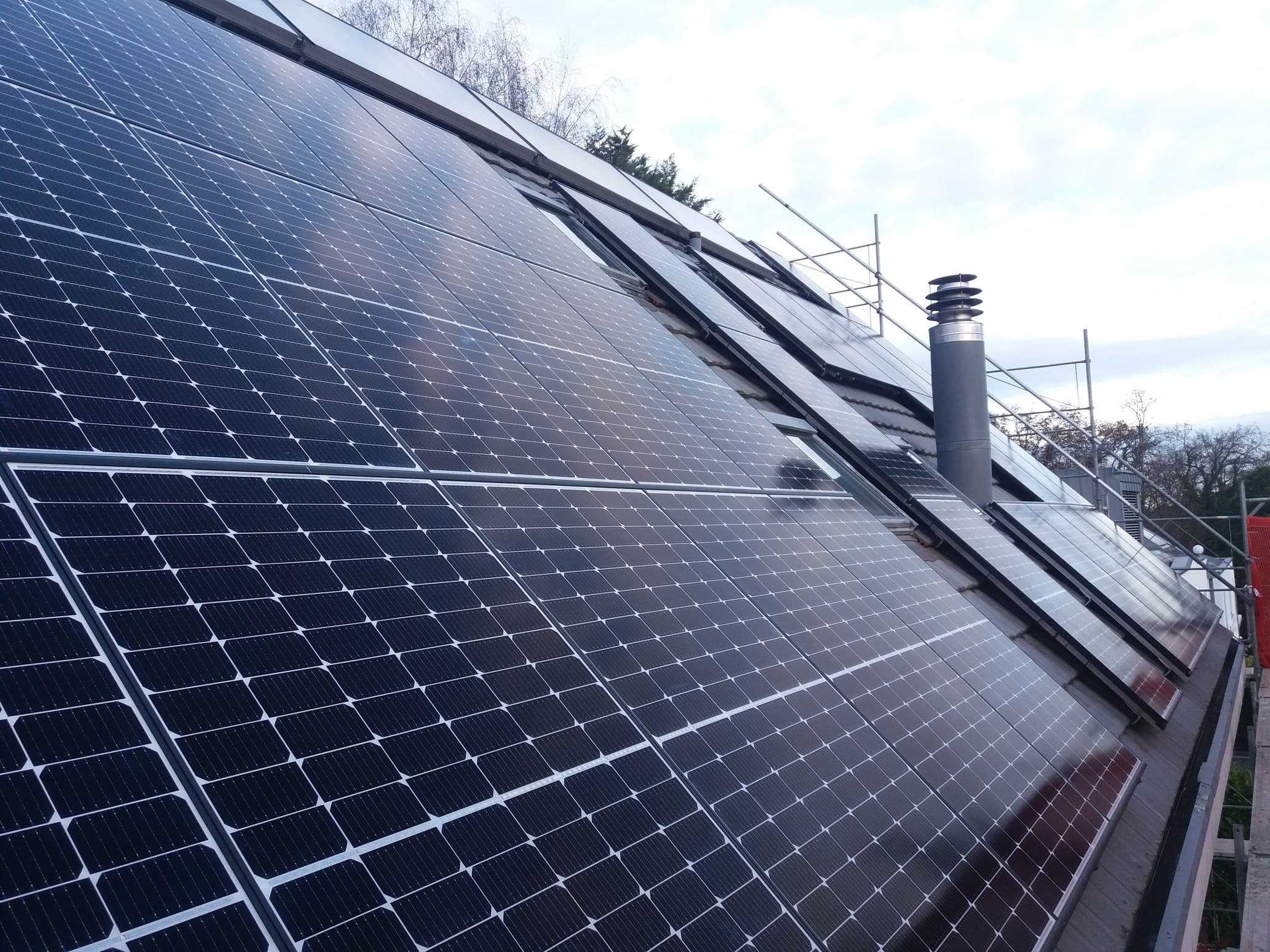 Photovoltaikanlage in Bottmingen, Basel-Landschaft