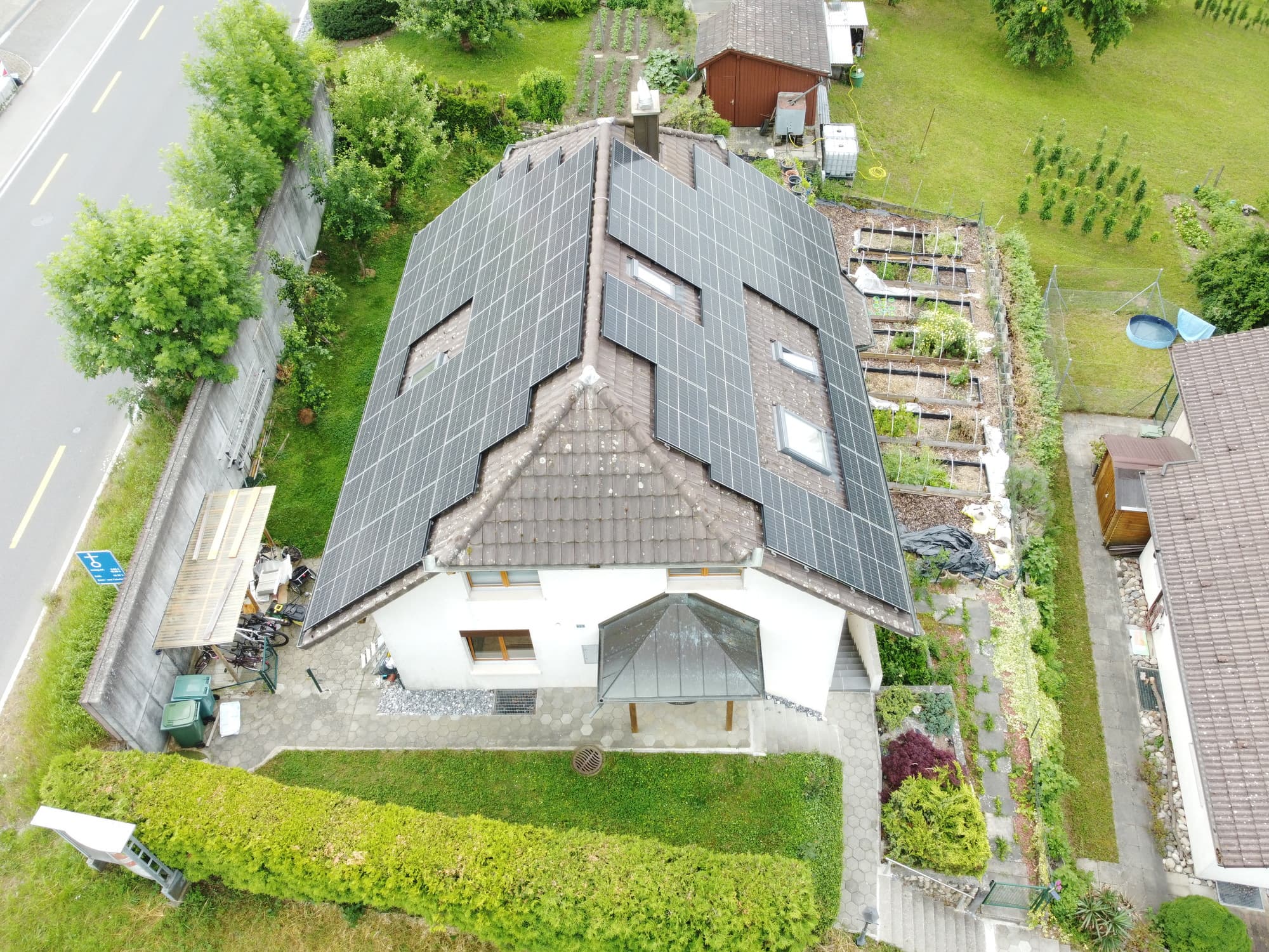 Photovoltaikanlage in Holderbank, Aargau